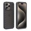 Протиударний чохол R-JUST RJ58 Aromatherapy Metal Cooling для iPhone 15 Pro Max - сірий