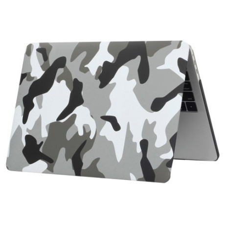 Чохол Grey Camouflage для 2016 New Macbook Pro 13.3