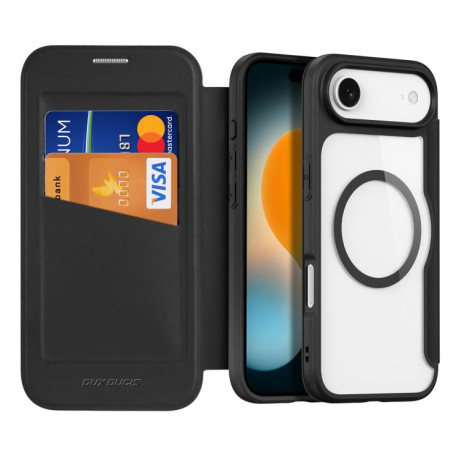 Чехол-книжка DUX DUCIS Skin X Pro Series Magsafe на iPhone Air - черный