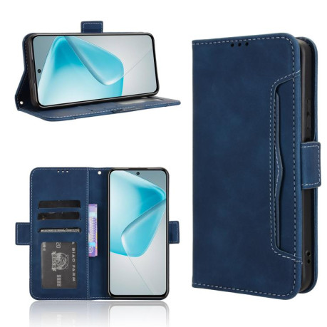 Чехол-книжка Skin Feel Calf на Infinix Hot 50 Pro+ 4G - синий