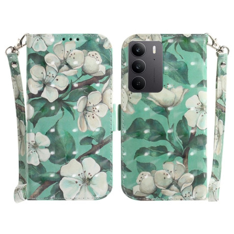Чохол-книжка 3D Painting для Realme C75 - Flower