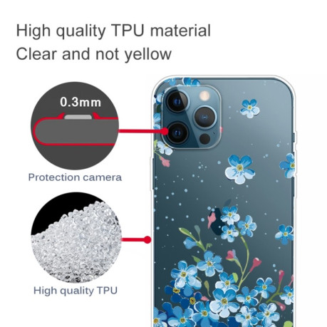 Чохол Painted Pattern для iPhone 13 Pro - Star Flower