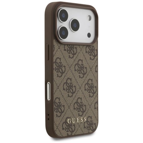 Оригінальний чохол Guess 4G Classic на iPhone 17 Pro - Brown