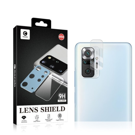 Комплект захисного скла для камери 2pcs mocolo 0.15mm 9H на Xiaomi Redmi Note Note 10/10s/Poco M5s