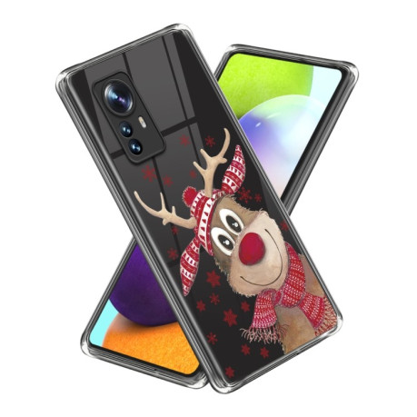 Протиударний чохол Christmas Patterned для Xiaomi 12 Pro -Funny Elk