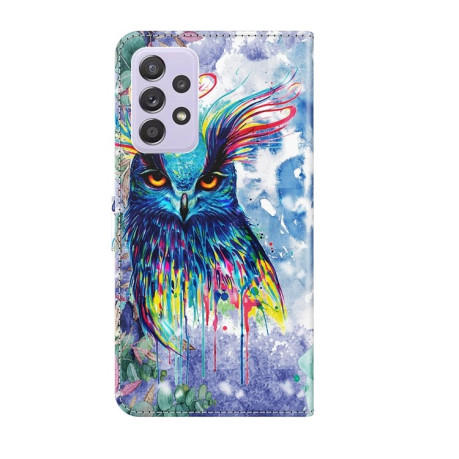 Чохол-книга 3D Painting для Samsung Galaxy A04S/A13/A13 5G - Watercolor Owl