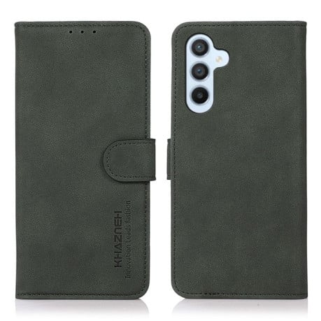 Чехол-книжка KHAZNEH Matte Texture для Samsung Galaxy A16 5G - зеленый