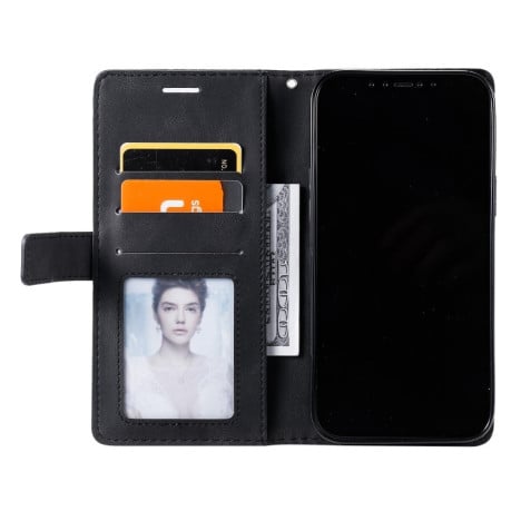Чехол-книжка Skin Feel Splicing для Realme 13 Pro / 13 Pro+ 5G - черный
