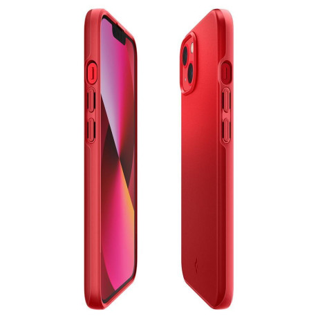 Оригинальный чехол Spigen Thin Fit для iPhone 14/13 - Red
