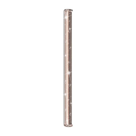 Противоударный чехол Terminator Style Glitter для Samsung Galaxy S22 Ultra 5G - золотой