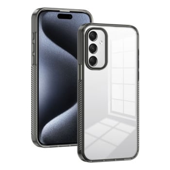 Противоударный чехол Anti-slip Clear Acrylic Hybrid для Samsung Galaxy A16 5G - черный