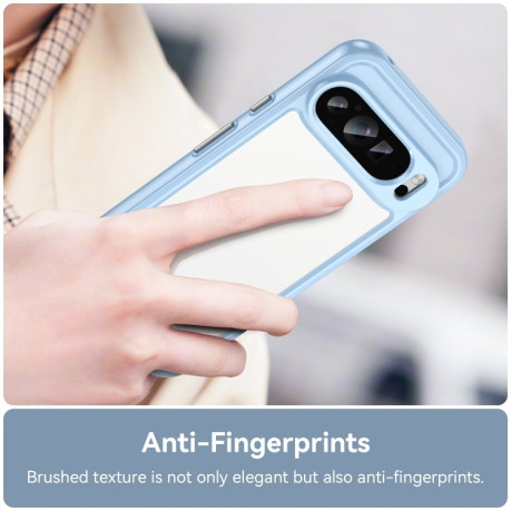 Протиударний чохол Colorful Acrylic Series для Google Pixel 9 Pro XL - синій