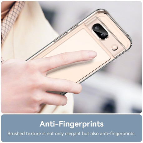 Протиударний чохол Colorful Acrylic Series для Google Pixel 8a - прозорий