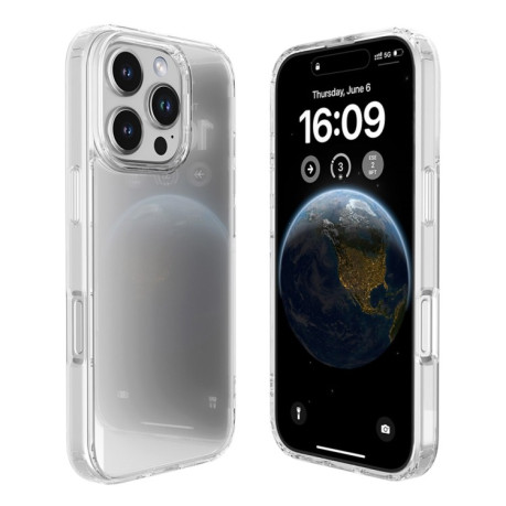 Протиударний чохол Mutural Ice Series TPU для iPhone 16 Pro Max - прозорий