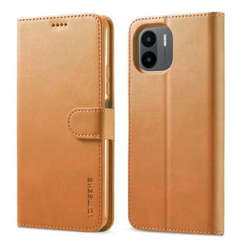 Чехол книжка LC.IMEEKE Calf Texture на Xiaomi Redmi A1/A2 - желтый