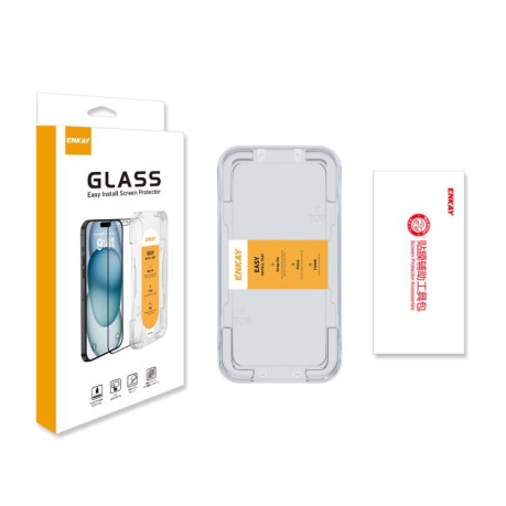 Защитное Стекло ENKAY Easy Install 0.18mm High Alumina Silicon Full Glass для OnePlus 13T