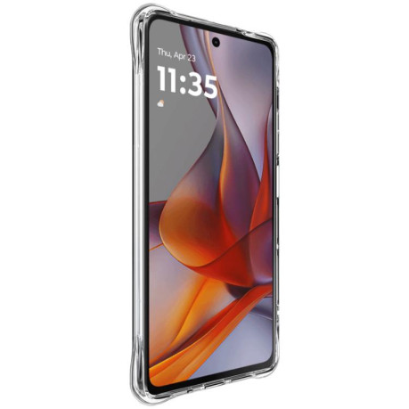 Чохол imak Shockproof Airbag для Motorola Moto G75 5G - прозорий