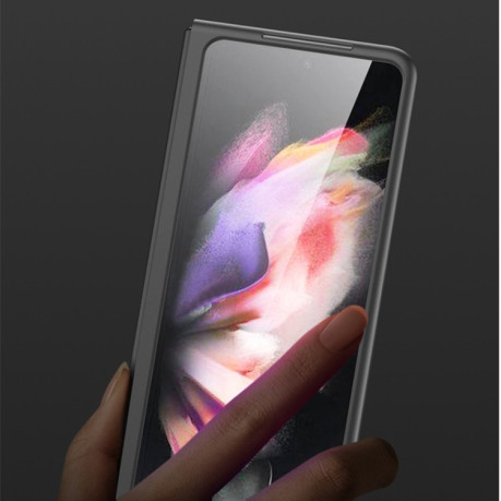 Противоударный чехол GKK Ultra-thin на Samsung Galaxy Z Fold 3  - Four Bars Grey