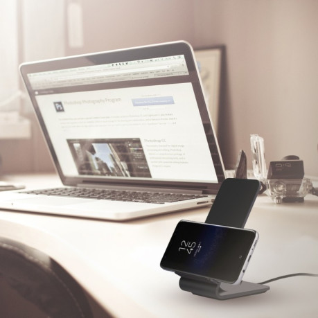 Беспроводная зарядная станция YoLike A8 10W QI Быстрая зарядка для для Samsung/ iPhone