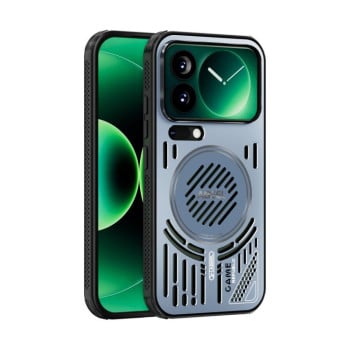 Охлаждающий чехол ABEEL Ice Fox Series с MagSafe на Xiaomi 17 Pro — синий