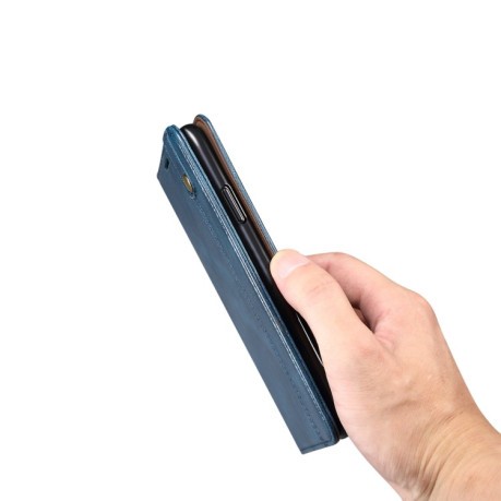 Чохол-книжка Simple Wax Crazy Horse для Samsung Galaxy A32-синій