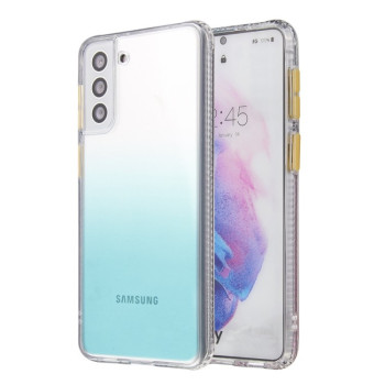 Протиударний чохол Gradient Acrylic для Samsung Galaxy S22 5G - зелений