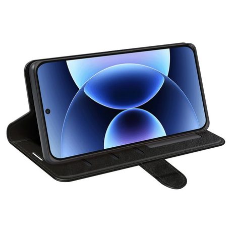 Чохол-книжка R64 Texture Single на Xiaomi 17 Pro — чорний