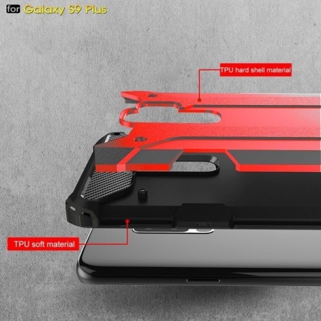 Протиударний чохол Rugged Armor Samsung Galaxy S9+/G965 червоний