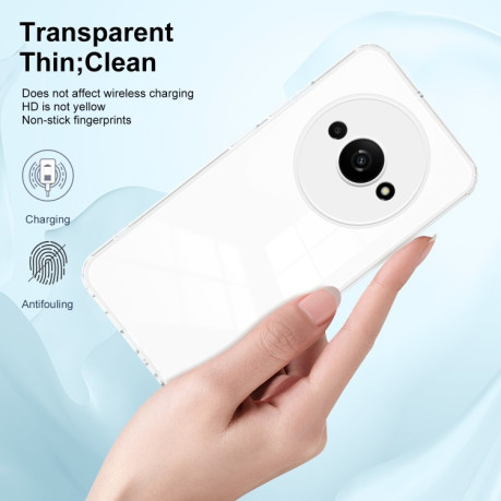 Чохол протиударний Clear Color Frame для Xiaomi Redmi A3 - білий