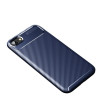 Ударозахисний чохол HMC Carbon Fiber Texture на iPhone SE 3/2 2022/2020/7/8- синій