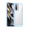 Противоударный чехол Colorful Acrylic Series для Samsung Galaxy A17 5G - синий