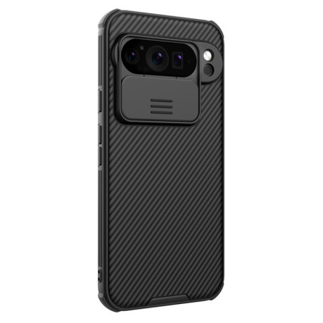 Ударозахисний чохол NILLKIN CamShield Pro на Google Pixel 9 Pro - чорний