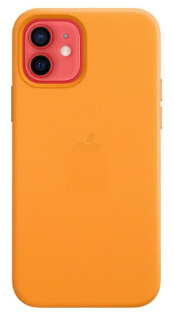 Кожаный Чехол Leather Case California Poppy для iPhone 12 | 12 Pro (без MagSafe)