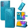 Чохол-книжка Mandala Embossing Pattern Samsung Galaxy M52 5G - синій