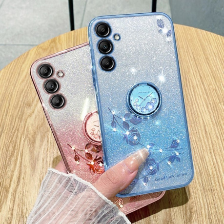 Протиударний чохол Gradient Acrylic для Samsung Galaxy S25+ 5G - синій