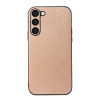 Противоударный чехол Wood Texture для Samsung Galaxy S23 5G - золотой