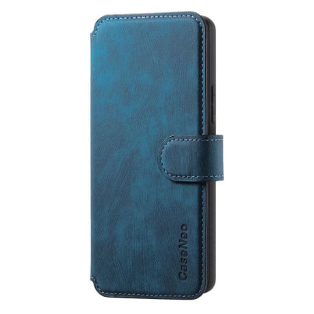Чохол-книжка CaseNeo MagSafe RFID Anti-theft Retro Leather на OPPO Reno15 Pro 5G Global — синій