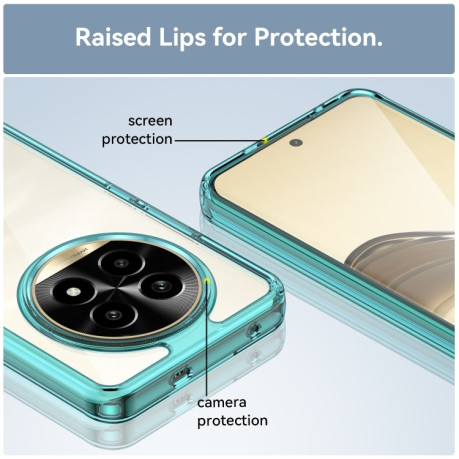 Протиударний чохол Colorful Acrylic Series для Realme 13 Pro+ 5G - синій