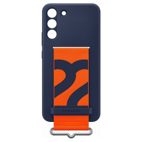Оригинальный чехол Samsung Strap для Samsung Galaxy S22 - Navy blue