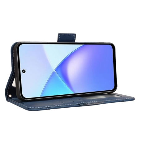 Чохол-книжка Skin Feel з м'якою фактурою Calf на Infinix Smart 10 Plus 4G - синій