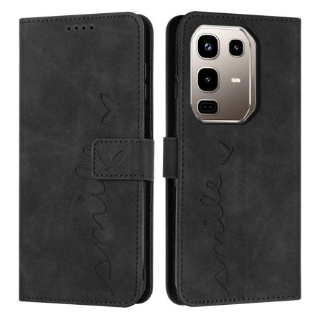 Чохол-книжка Retro Skin Feel Amile для Infinix Note 50 4G / 50 Pro 4G - чорний
