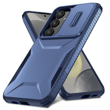 Протиударний чохол Sliding Camshield  для Samsung Galaxy S25+ 5G / S24+ 5G - синій