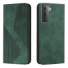 Чохол-книжка Skin Feel S-type для Samsung Galaxy S21 FE - зелений
