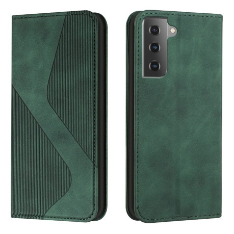 Чохол-книжка Skin Feel S-type для Samsung Galaxy S21 FE - зелений