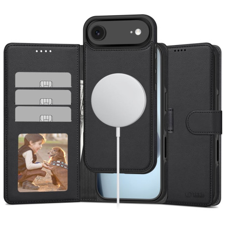 Чохол-книжка Tech-Protect Wallet MagSafe на iPhone Air - Matte Black