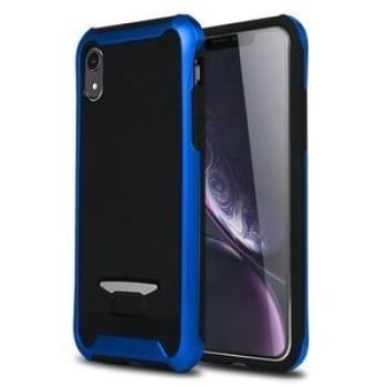 Протиударний чохол Bumblebee Granule Protective Back Cover Case на iPhone XR-синій