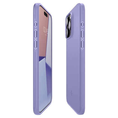 Оригінальний чохол Spigen Thin Fit для iPhone 15 Pro Max – Iris Purple