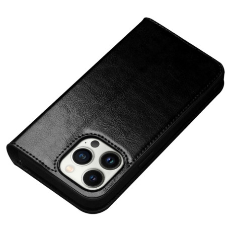 Шкіряний чохол-книжка QIALINO Classic Case для iPhone 14 Pro Max - чорний