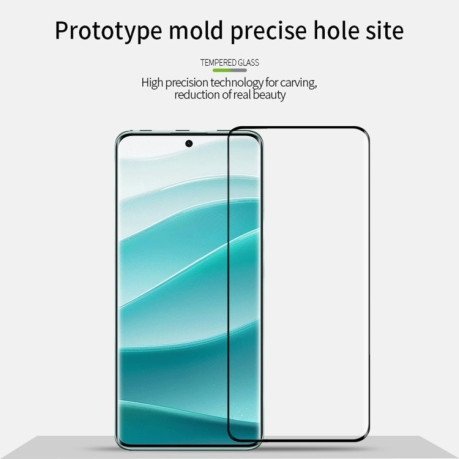 Защитное стекло PINWUYO 9H Full Screen на Xiaomi Redmi Note 14 Pro 5G / 14 Pro+/Poco X7 5G - черное