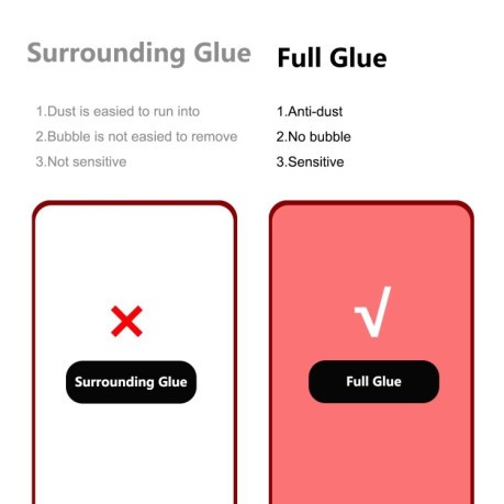 Захисне скло ENKAY Hat-prince Hat-prince Full Glue 6D для OnePlus 10R
